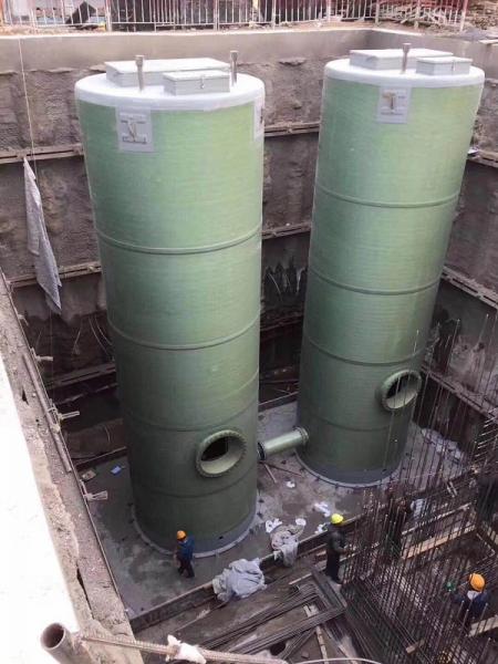 郑州重庆OPPO智能生态科技园安装一体化污水提升泵